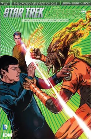 Star Trek/Green Lantern (2015) issue 3 Tony Shasteen Cover