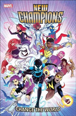 New Champions issue 1-C Luciano Vecchio Promo Cover