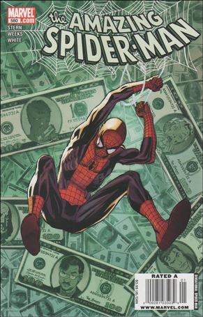 Amazing Spider-Man (1963) issue 580-B Newsstand Edition / Price Variant
