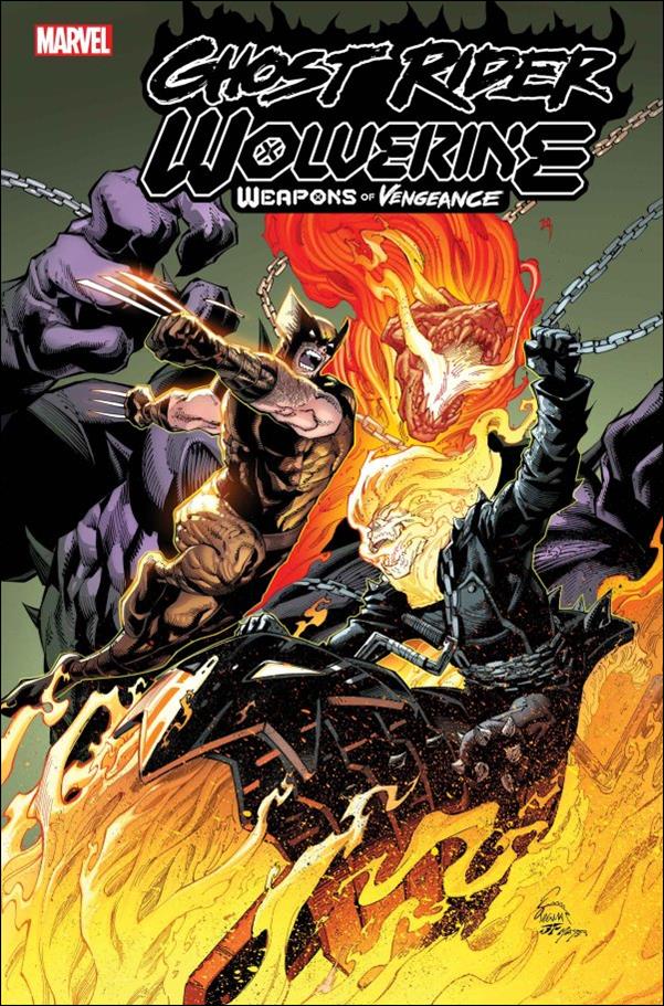Ghost Rider / Wolverine: Weapons of Vengeance - Omega issue 1 Ryan Stegman Cover