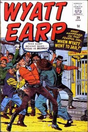 Wyatt Earp (1955) issue 29-B UK Price Cover