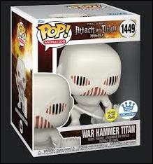 POP! Animation figure 1449-B War Hammer Titan (GITD)