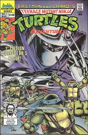Teenage Mutant Ninja Turtles Adventures (1989) issue 1-D Archie Salutes Victor Gorelick 