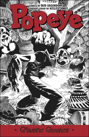 Classic Popeye issue 41-B Kelley Jones 1:10 Cover
