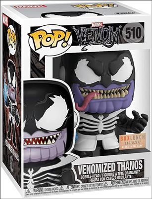 POP! Marvel figure 510-B Venomized Thanos (Glows-In-The-Dark)