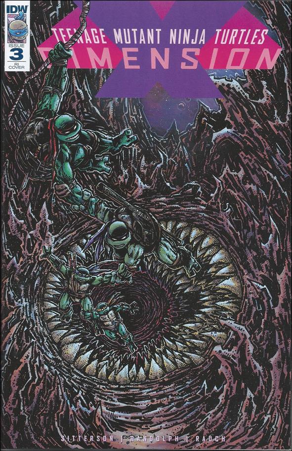 Teenage Mutant Ninja Turtles: Dimension X issue 3-C Kevin Eastman 1:10 Cover