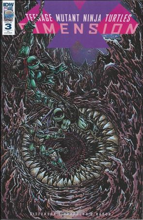 Teenage Mutant Ninja Turtles: Dimension X issue 3-C Kevin Eastman 1:10 Cover