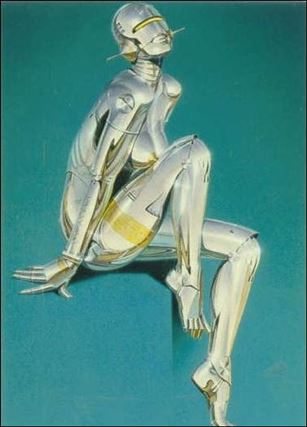 Sorayama: Sexy Robots And Pinups (Base Set) card 31 Sittin' Pretty