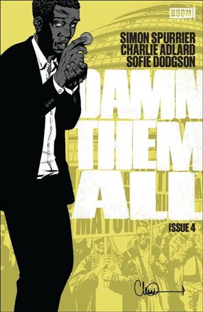 Damn Them All issue 4 Charlie Adlard Cover