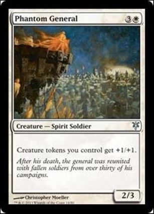 Magic the Gathering: Duel Decks: Sorin vs. Tibalt (Base Set) card 14 Phantom General
