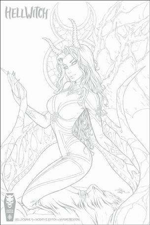 Hellwitch: Hellbourne issue 1-E Dawn McTeigue Incentive Edition