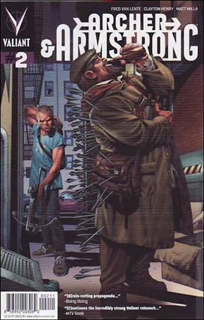 Archer & Armstrong (2012) issue 2 Arturo Lozzi Cover