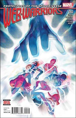 Web Warriors issue 2 Julian Totino Tedesco Cover
