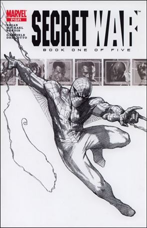 Secret War issue 1-C Wraparound Sketch Cover (3rd Printing)