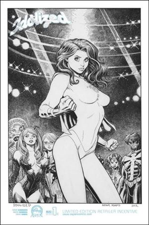 Idolized issue 1-C Art Adams 3:16 Sketch Cover