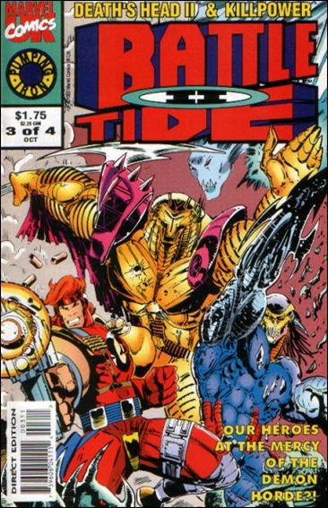 Battletide II (UK) issue 3 Wraparound Cover