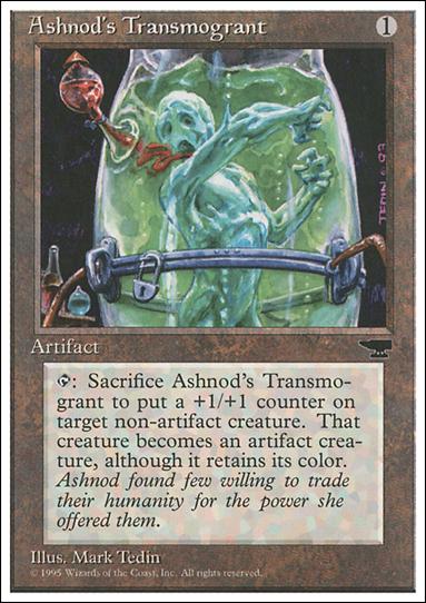 Magic the Gathering: Chronicles (Base Set) card 93 Ashnod's Transmogrant
