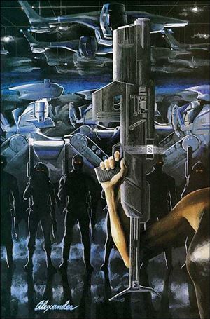 Terminator (2024) issue 4-S Alex Ross Icon Virgin 1:11 Cardstock Cover
