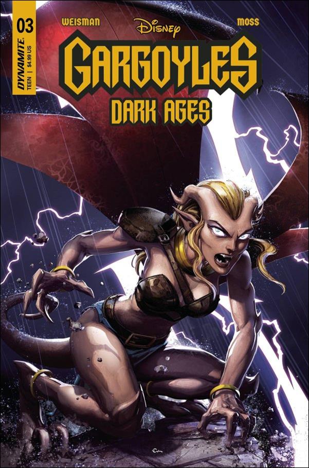Gargoyles: Dark Ages issue 3 Clayton Crain Cover