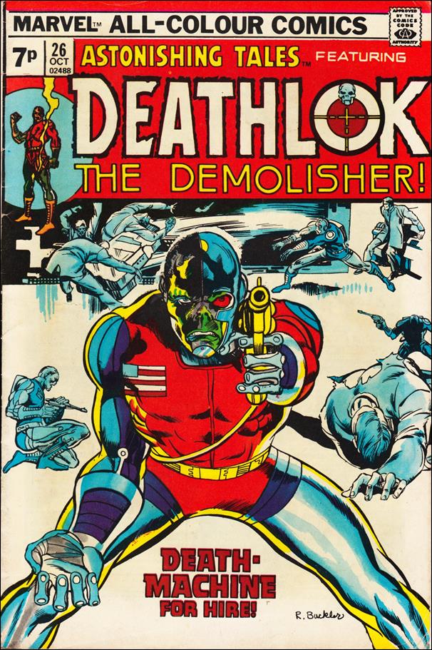 Astonishing Tales (1970) issue 26-B UK Price Cover