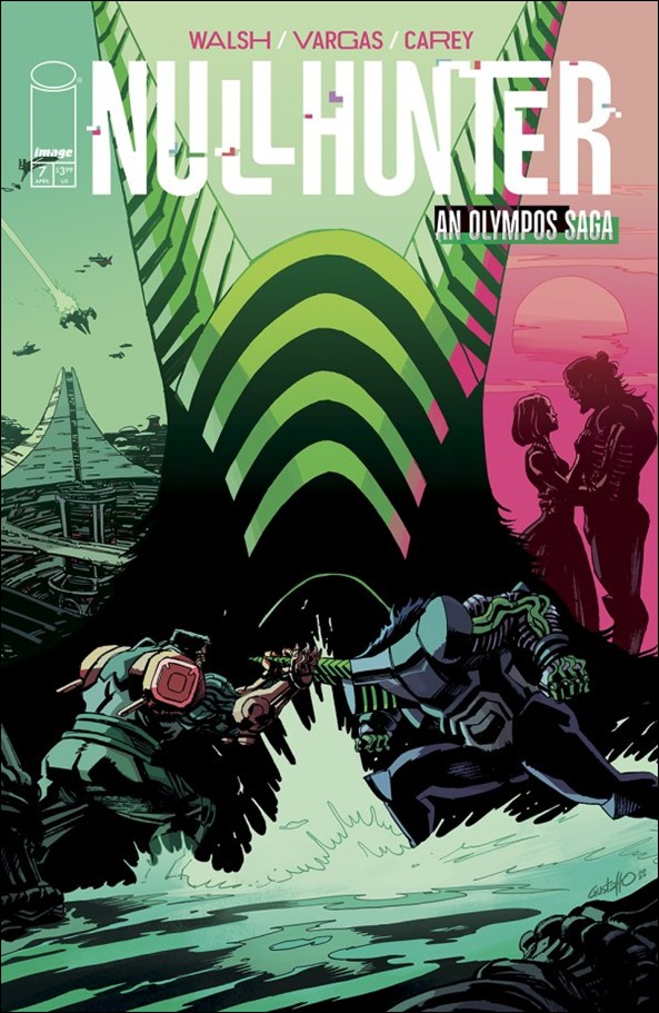 Nullhunter issue 7-B Gustaffo Vargas Cover