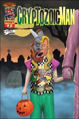 Cryptozoic Man issue 2-B Jetpack Comics Cover 