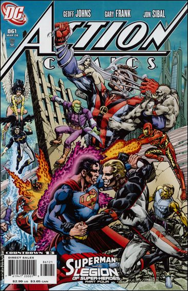 Action Comics (1938) issue 861-B Mike Grell 1:10 Cover