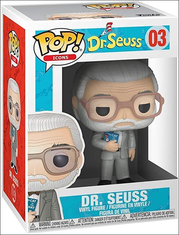 POP! Icons figure 3 Dr. Seuss