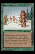 Magic the Gathering: Ice Age (Base Set) card 278 Woolly Mammoths