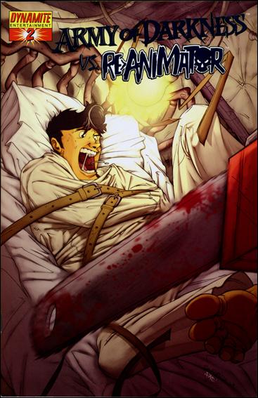 Army of Darkness vs Re-Animator issue 2-E Sanford Greene "BoomStick" Foil Cover 1/300