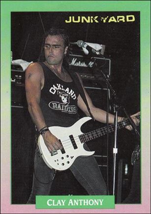 Rock Cards (Base Set) card 101 Clay Anthony