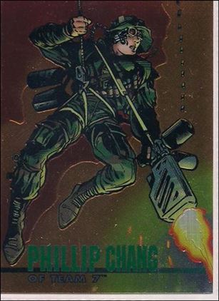 WildStorm: Set 1 (Base Set) card 52 Phillip Chang of Team 7