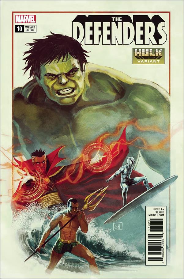 Defenders (2017) issue 10-B Stephanie Hans Hulk Cover