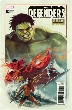 Defenders (2017) issue 10-B Stephanie Hans Hulk Cover