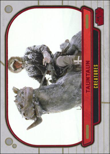 Star Wars Galactic Files (Red Foil Parallel Base Set) card 311 Tauntaun - Creatures