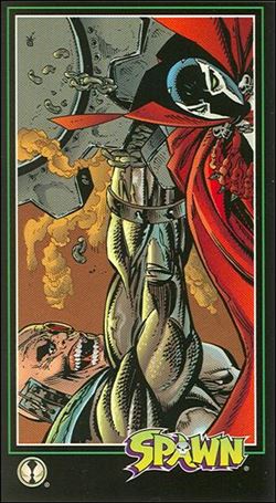 Spawn: Widevision (Base Set) card 35 Overtkill Lends a Hand