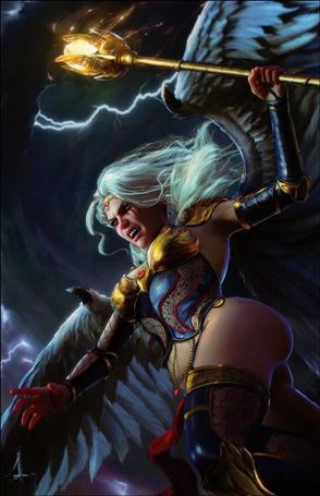 Draculangela: Angel of Darkness issue 1-C Tiago Da Silva Cover