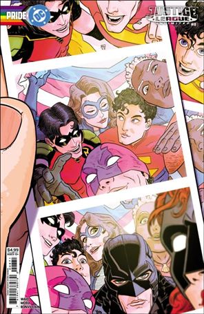 Justice League Unlimited (2025) issue 8-E Hayden Sherman DC Pride Cardstock Cover
