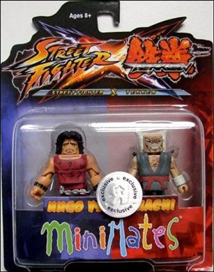 Street Fighter X Tekken Minimates (Exclusives) figure 3 Hugo vs Heihachi
