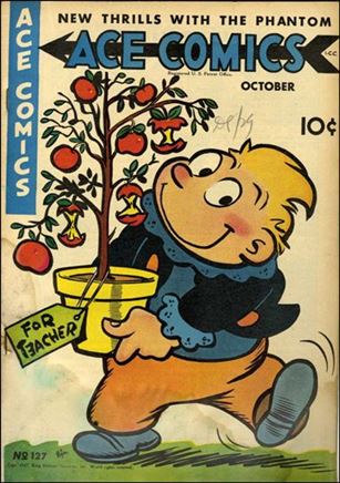 Ace Comics issue 127 Katzenjammer Kids - Apple Tree for Teacher