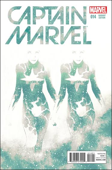 Captain Marvel (2014) issue 14-B Andrea Sorrentino 1:20 Cosmically Enhanced Cover