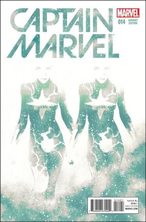 Captain Marvel (2014) issue 14-B Andrea Sorrentino 1:20 Cosmically Enhanced Cover