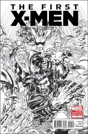 First X-Men issue 1-D Neal Adams 1:100 Sketch Cover