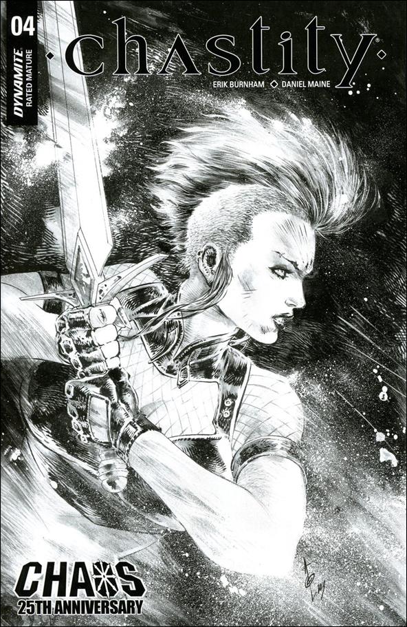 Chastity (2019) issue 4-G Alan Quah 1:10 Black & White Cover