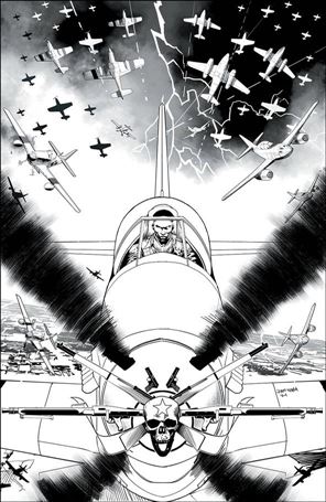 Dark Blood issue 1-F Dan Mora 1:Store Black & White Virgin Cover
