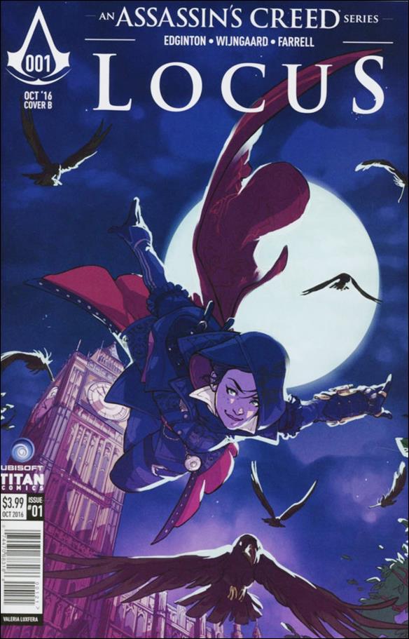 Assassin's Creed: Locus issue 1-B Valeria Luxfera Cover