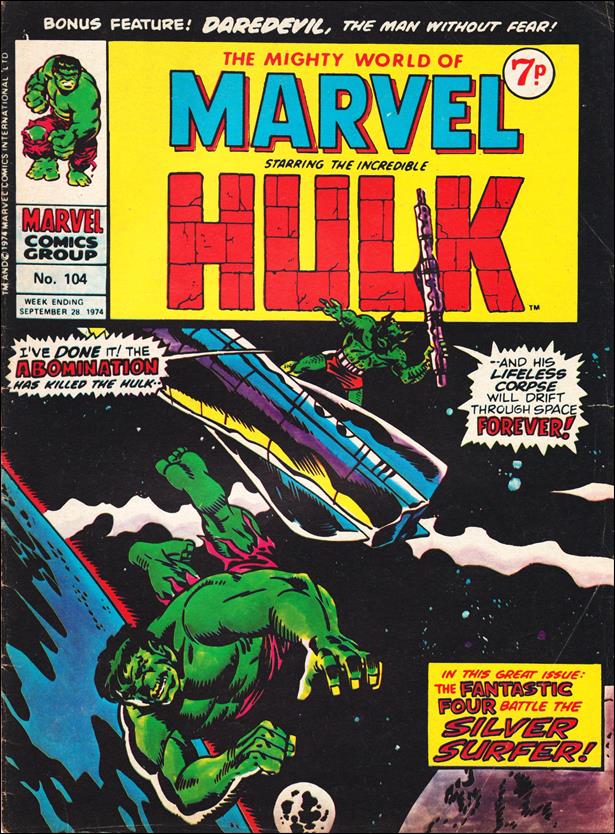 Mighty World of Marvel (UK) (1972) issue 104