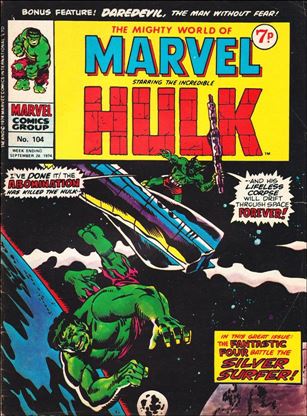 Mighty World of Marvel (UK) (1972) issue 104