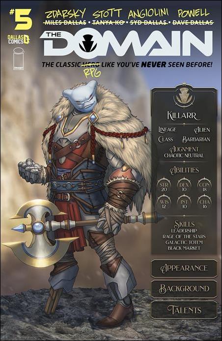 Domain (2024) issue 5-B Enrica Eren Angiolini Cover