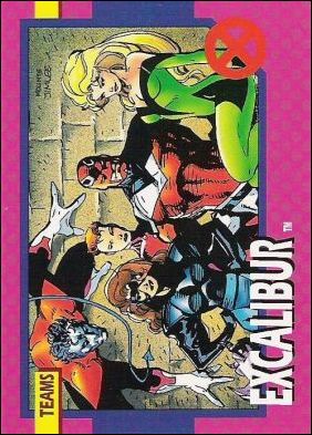 X-Men: Series 1 (Base Set) card 75 Excalibur